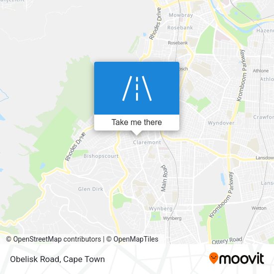 Obelisk Road map
