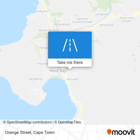 Orange Street map
