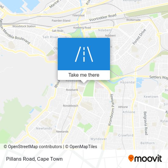 Pillans Road map