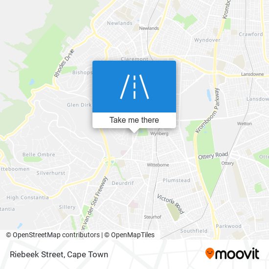 Riebeek Street map