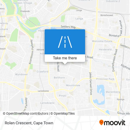 Rolen Crescent map