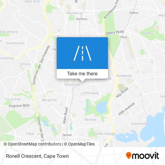 Ronell Crescent map