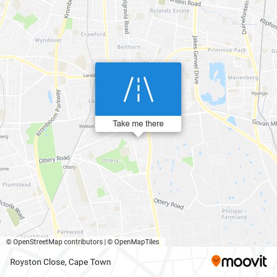 Royston Close map