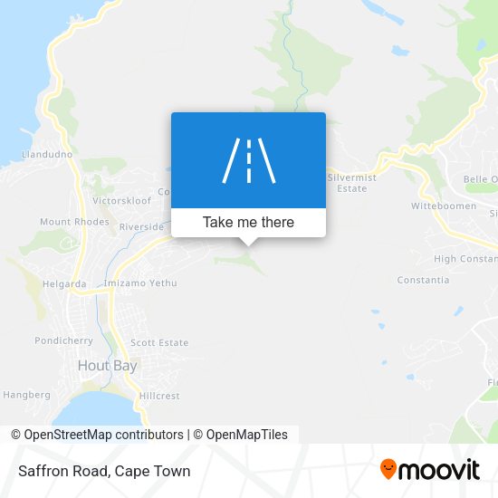 Saffron Road map