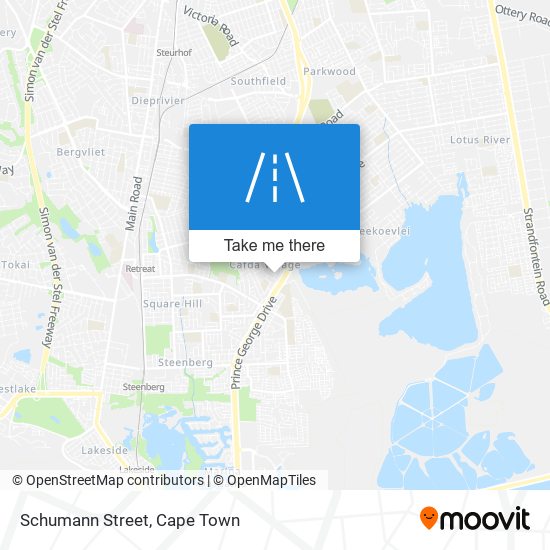 Schumann Street map