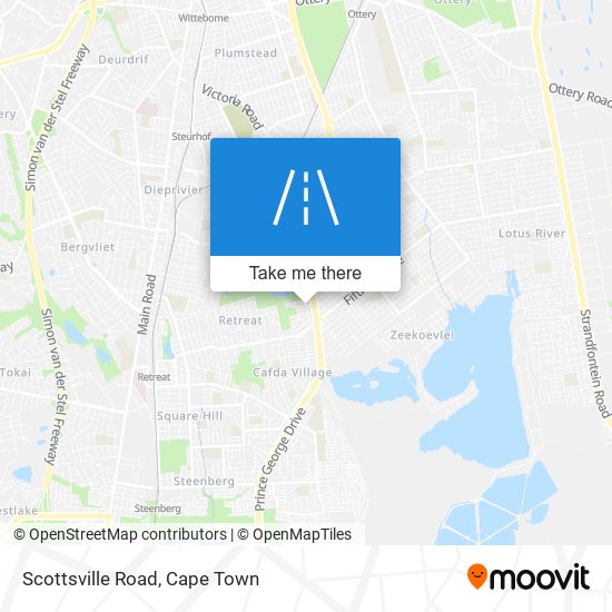 Scottsville Road map