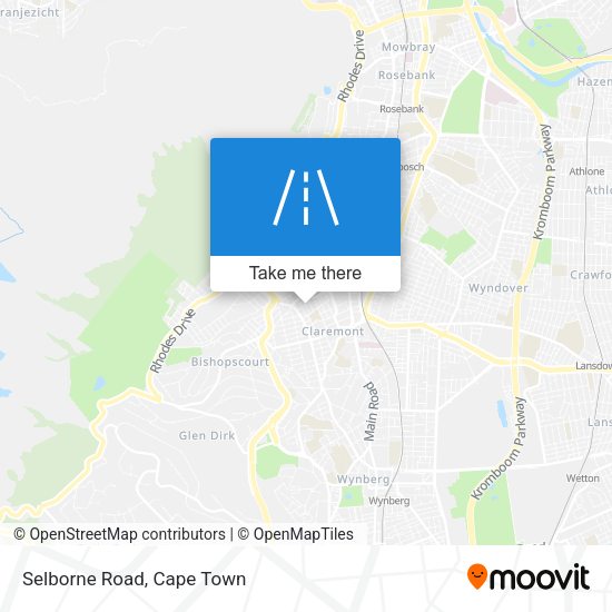 Selborne Road map