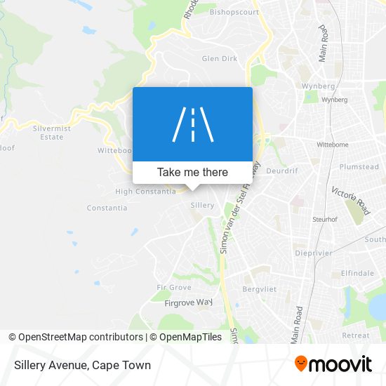 Sillery Avenue map