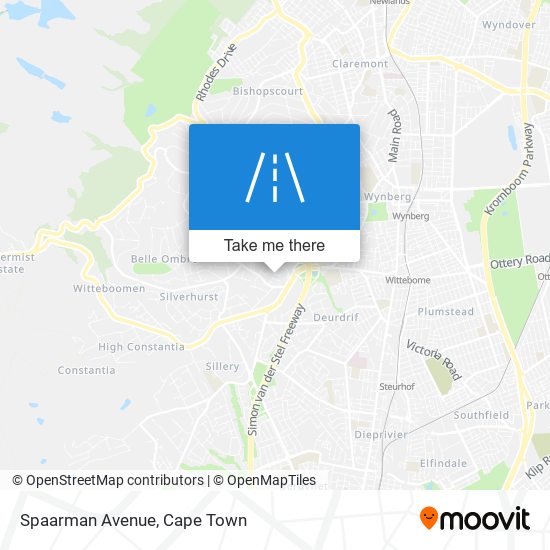 Spaarman Avenue map