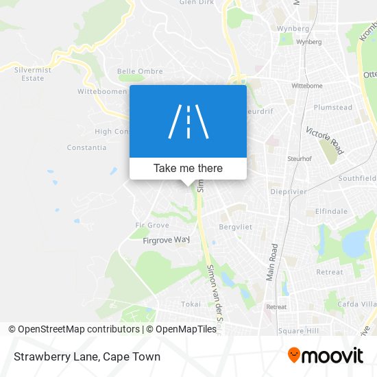 Strawberry Lane map