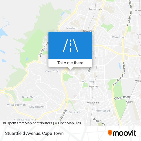 Stuartfield Avenue map