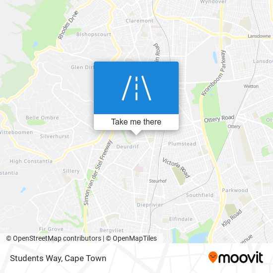 Students Way map