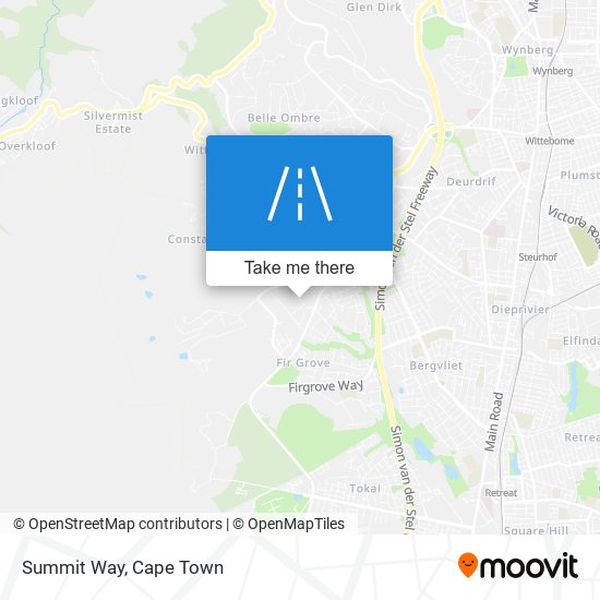 Summit Way map