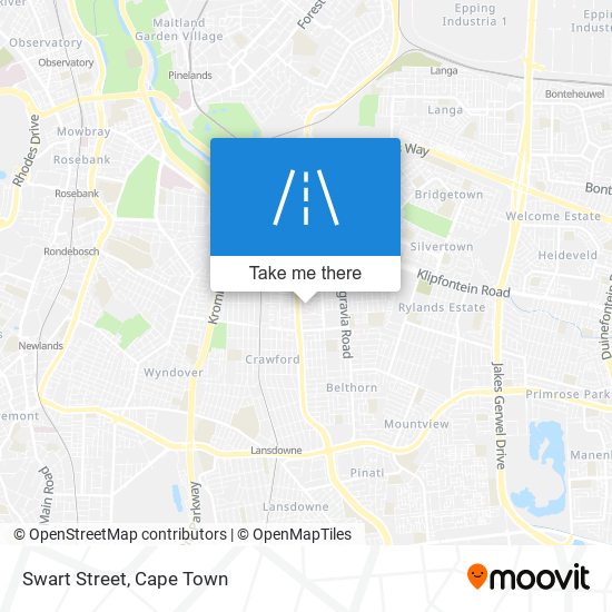 Swart Street map