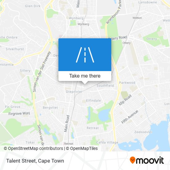 Talent Street map