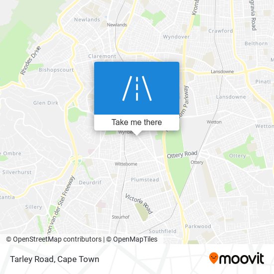 Tarley Road map