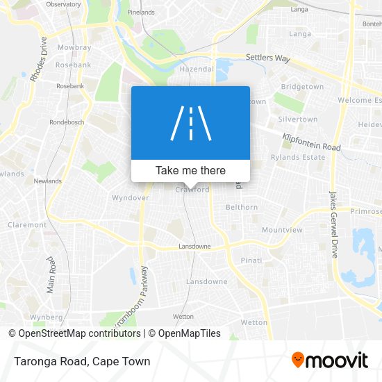 Taronga Road map
