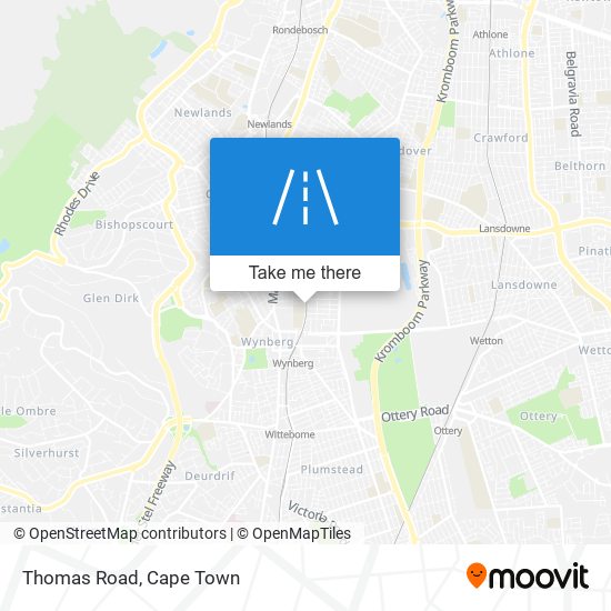 Thomas Road map