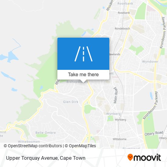 Upper Torquay Avenue map