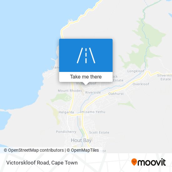 Victorskloof Road map