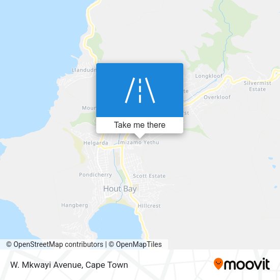 W. Mkwayi Avenue map