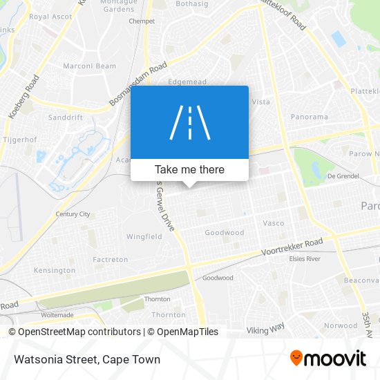 Watsonia Street map