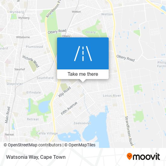 Watsonia Way map