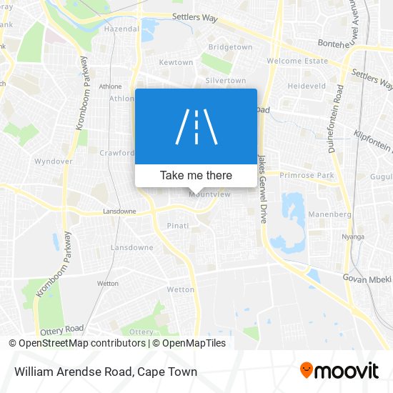 William Arendse Road map