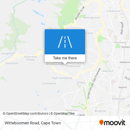 Witteboomen Road map