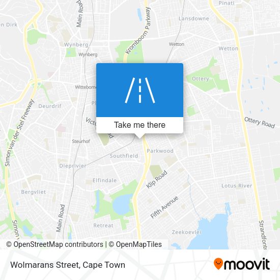 Wolmarans Street map