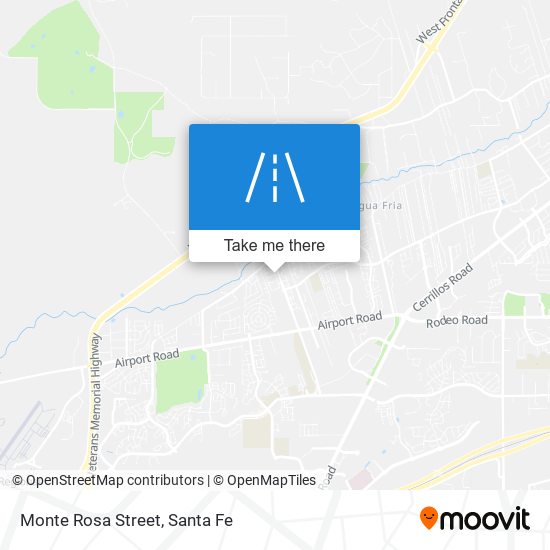 Monte Rosa Street map