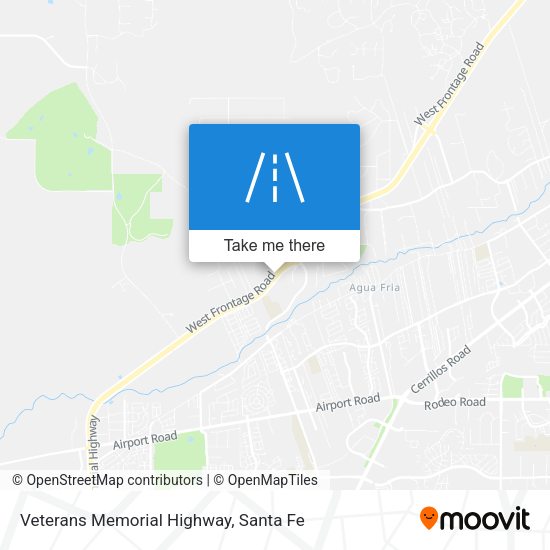 Veterans Memorial Highway map