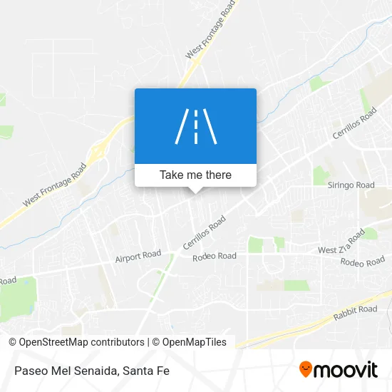 Mapa de Paseo Mel Senaida