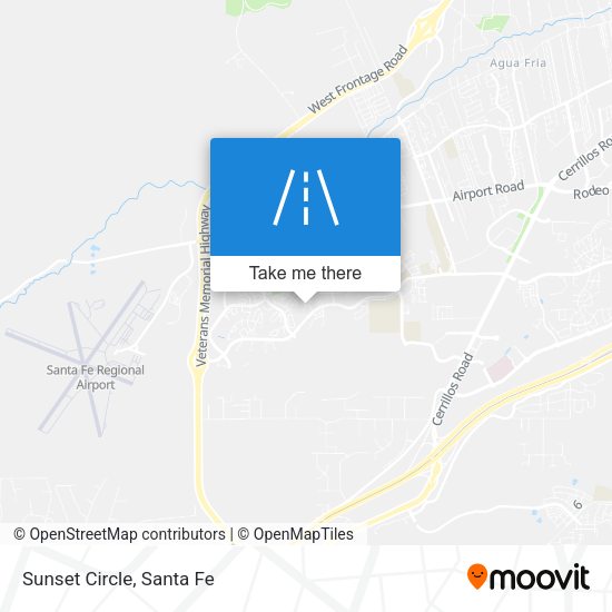 Mapa de Sunset Circle