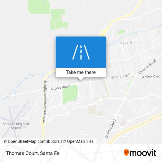 Mapa de Thomas Court