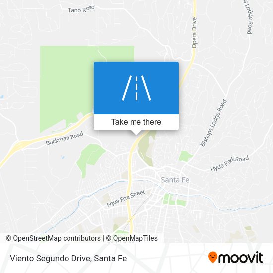 Viento Segundo Drive map