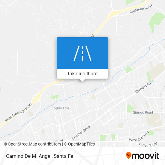 Camino De Mi Angel map