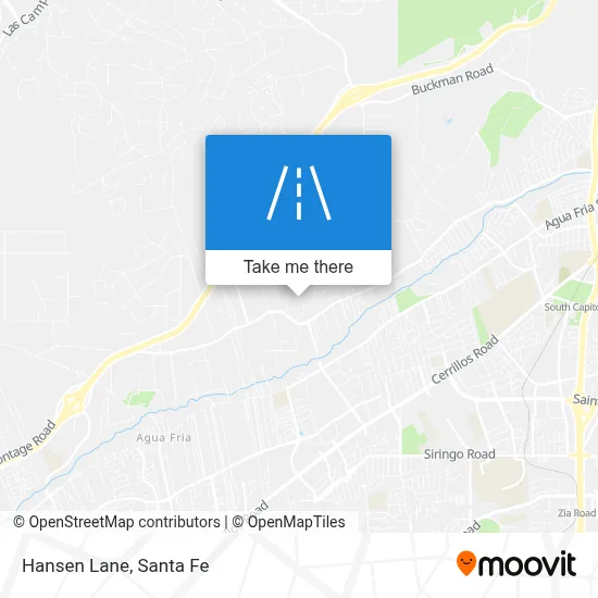 Hansen Lane map