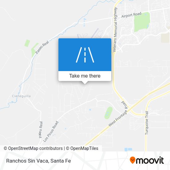 Ranchos Sin Vaca map