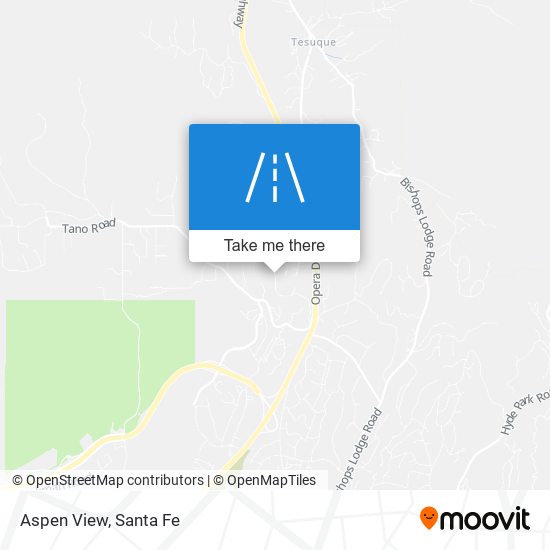 Aspen View map