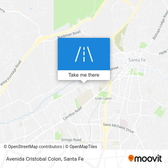 Avenida Cristobal Colon map