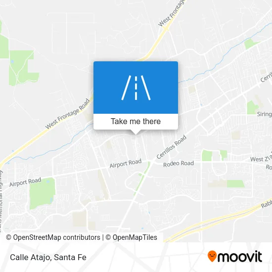 Mapa de Calle Atajo