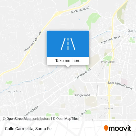 Mapa de Calle Carmelita
