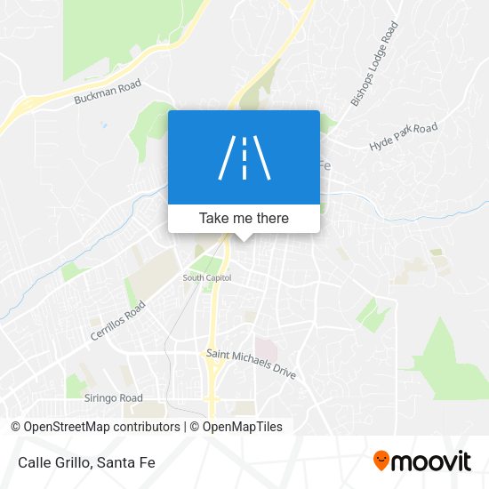 Mapa de Calle Grillo