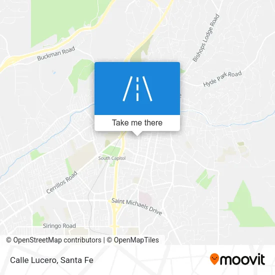 Mapa de Calle Lucero