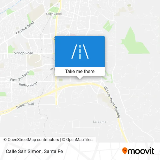 Mapa de Calle San Simon