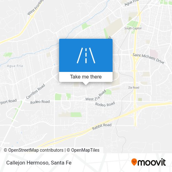 Mapa de Callejon Hermoso