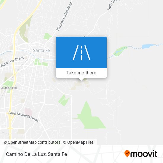 Camino De La Luz map