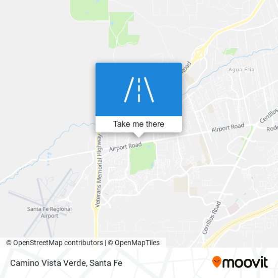 Camino Vista Verde map