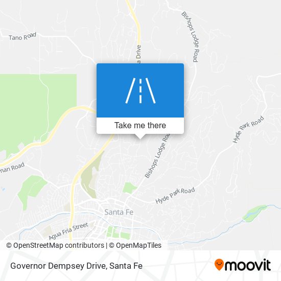 Governor Dempsey Drive map